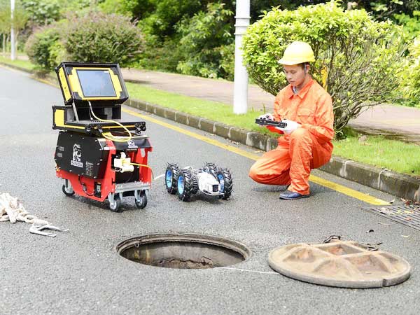 盐湖管道机器人检测
